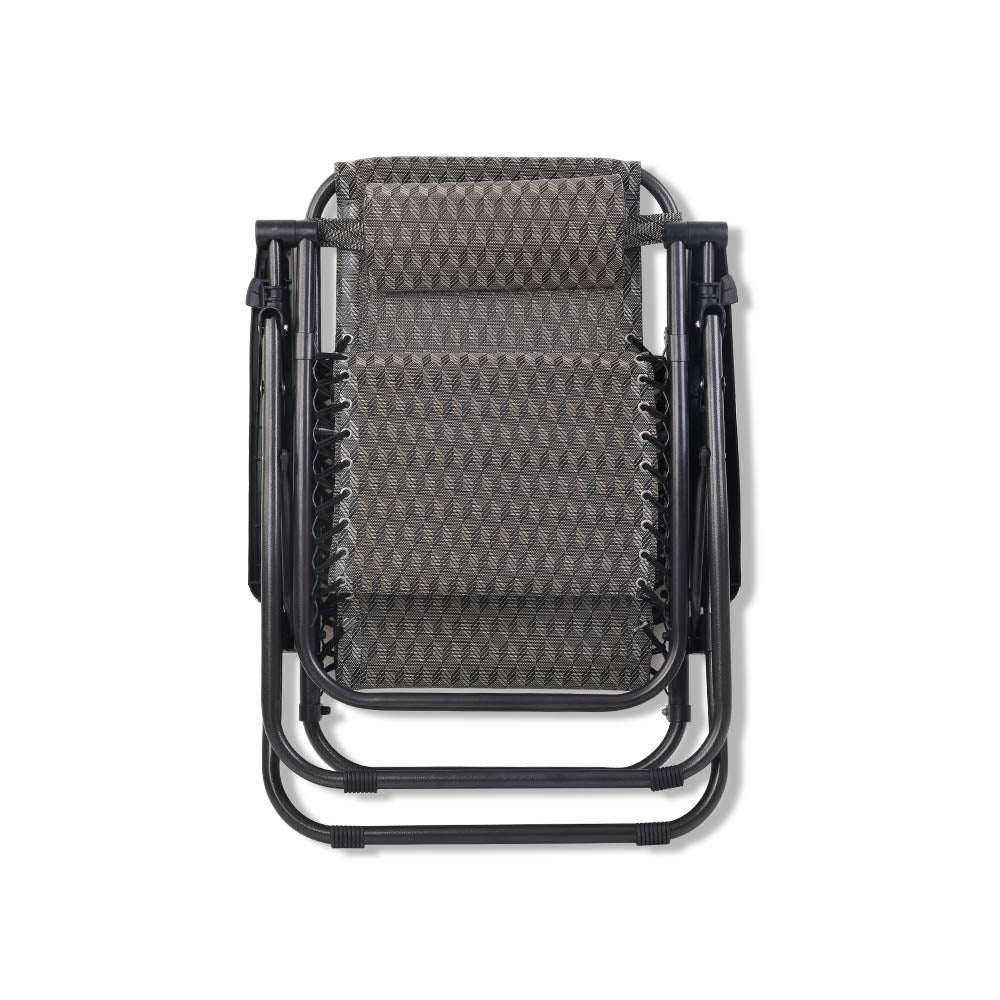 Gardeon Outdoor Portable Recliner - Grey