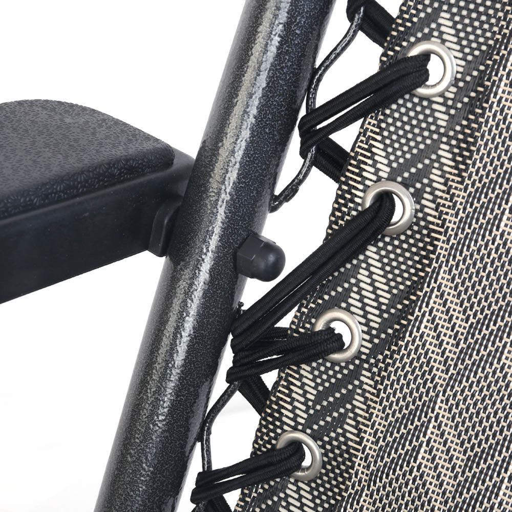 Gardeon Outdoor Portable Recliner - Grey