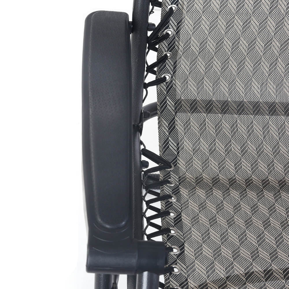 Gardeon Outdoor Portable Recliner - Grey
