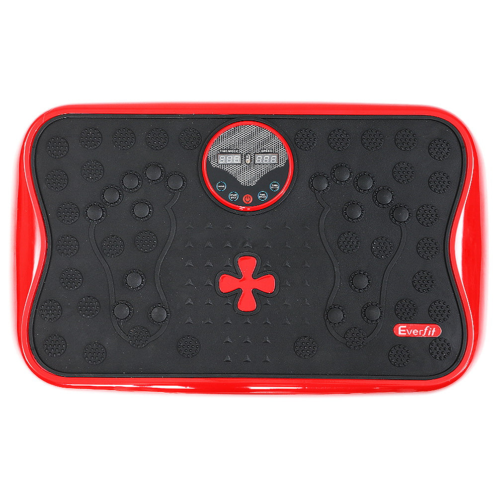 Everfit Vibration Machine Machines Platform Plate Vibrator Exercise Fit Gym Home