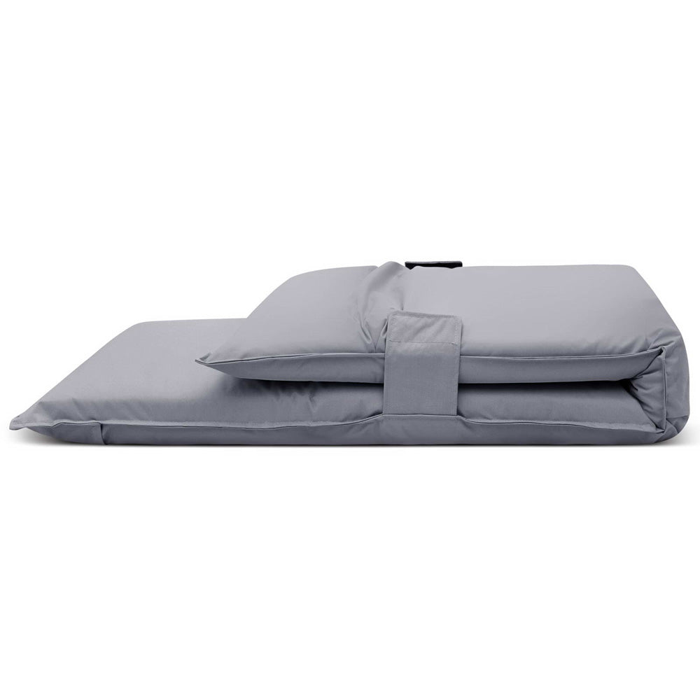 Artiss Adjustable Beach Sun Pool Lounger - Grey