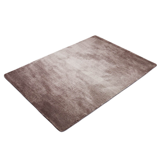 Artiss 160x230cm Luxury Shaggy Rug Gradual Color Anti-slip Carpet Sand