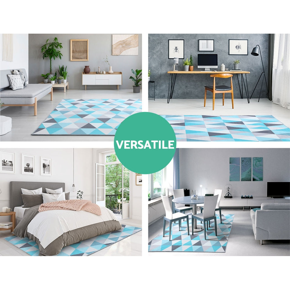 Artiss Floor Rugs Rug 200 x 290 Area Large Carpet Soft Bedroom Modern Short Pile