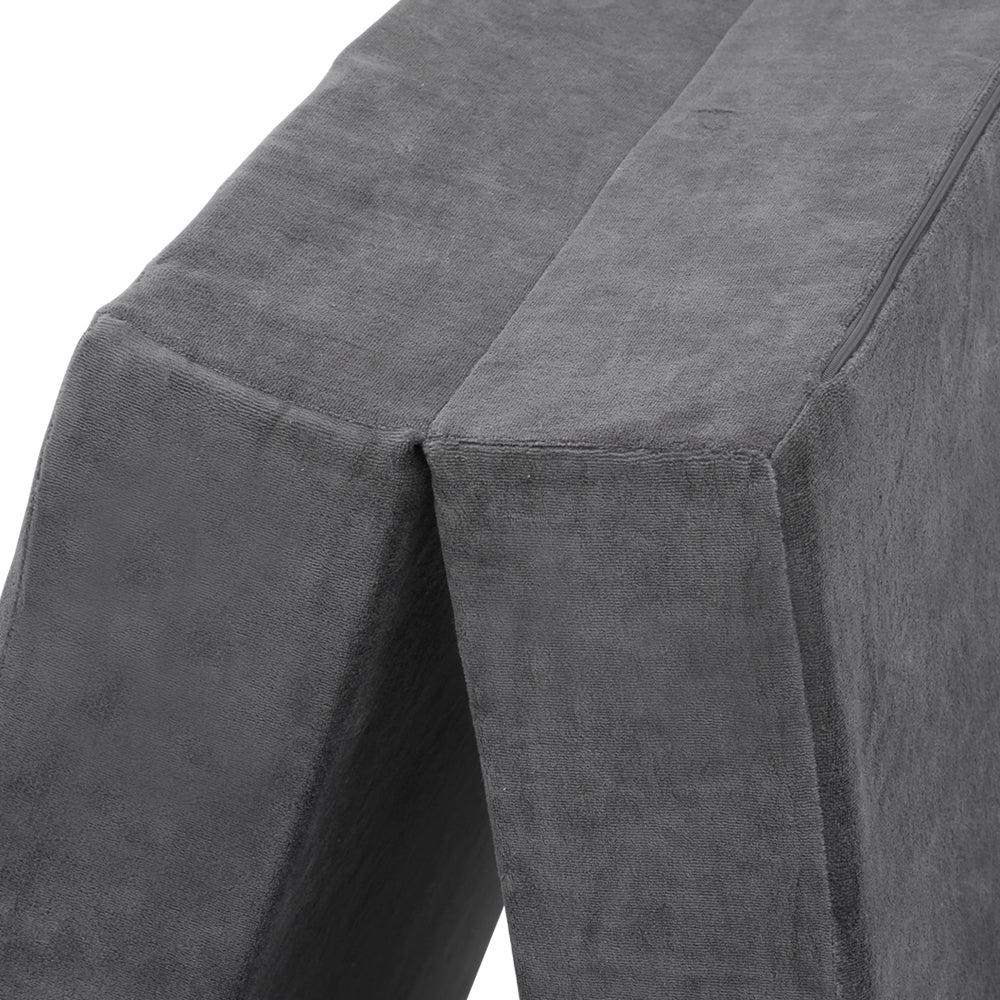 Giselle Bedding Folding Foam Portable Mattress Grey