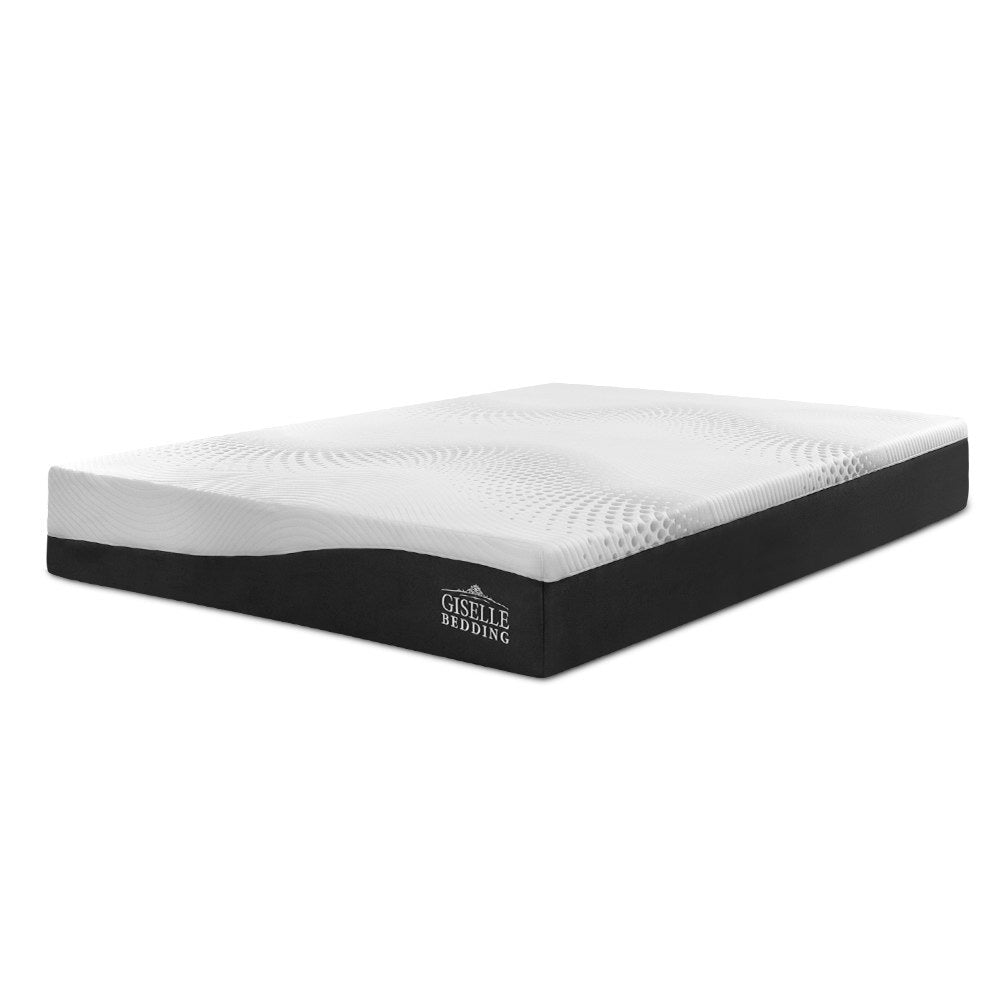 Giselle Bedding Double Size Hybrid Mattress Cool Gel Bamboo Charcoal Memory Foam Pocket Spring