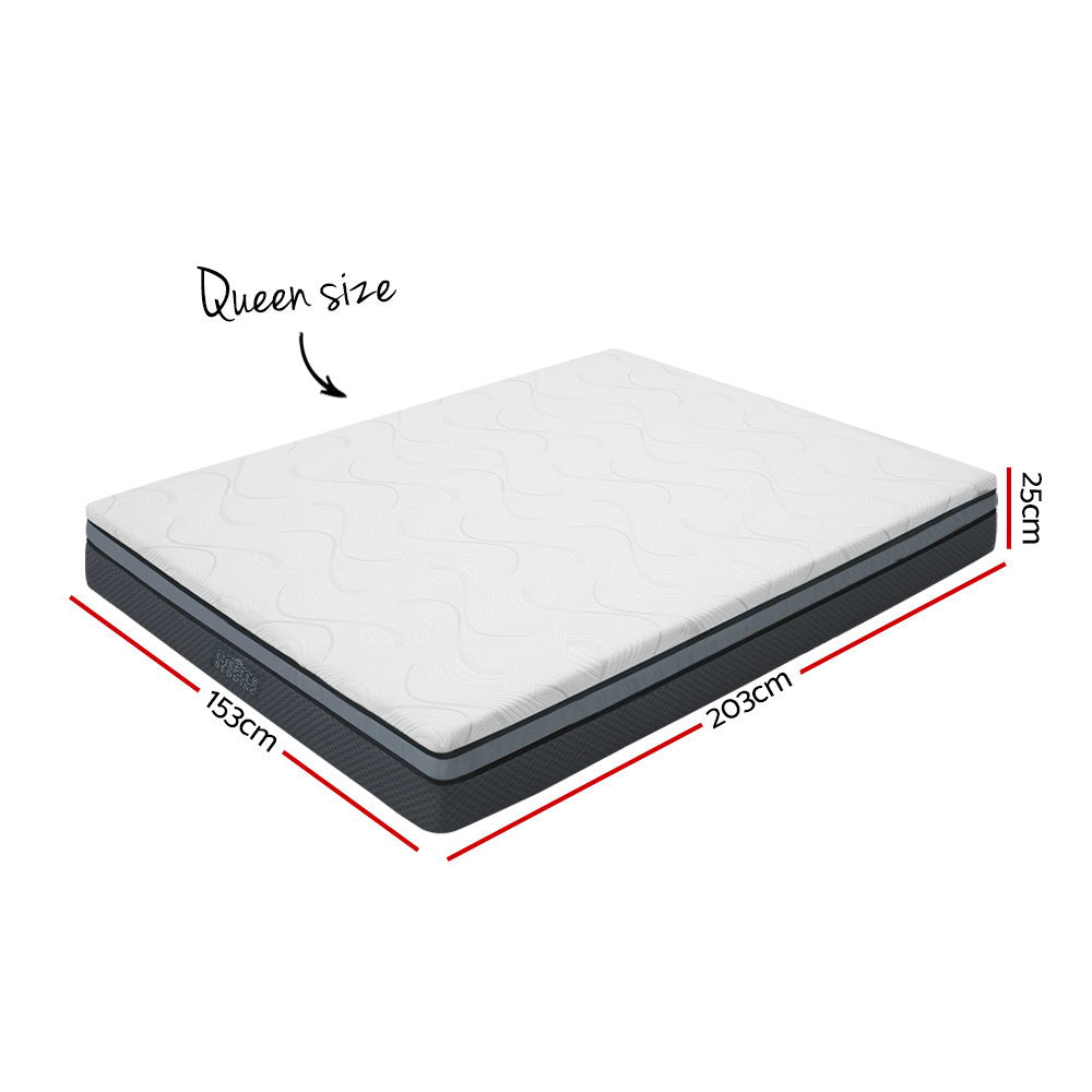 Giselle Bedding Cool Gel Memory Foam Mattress Queen Size