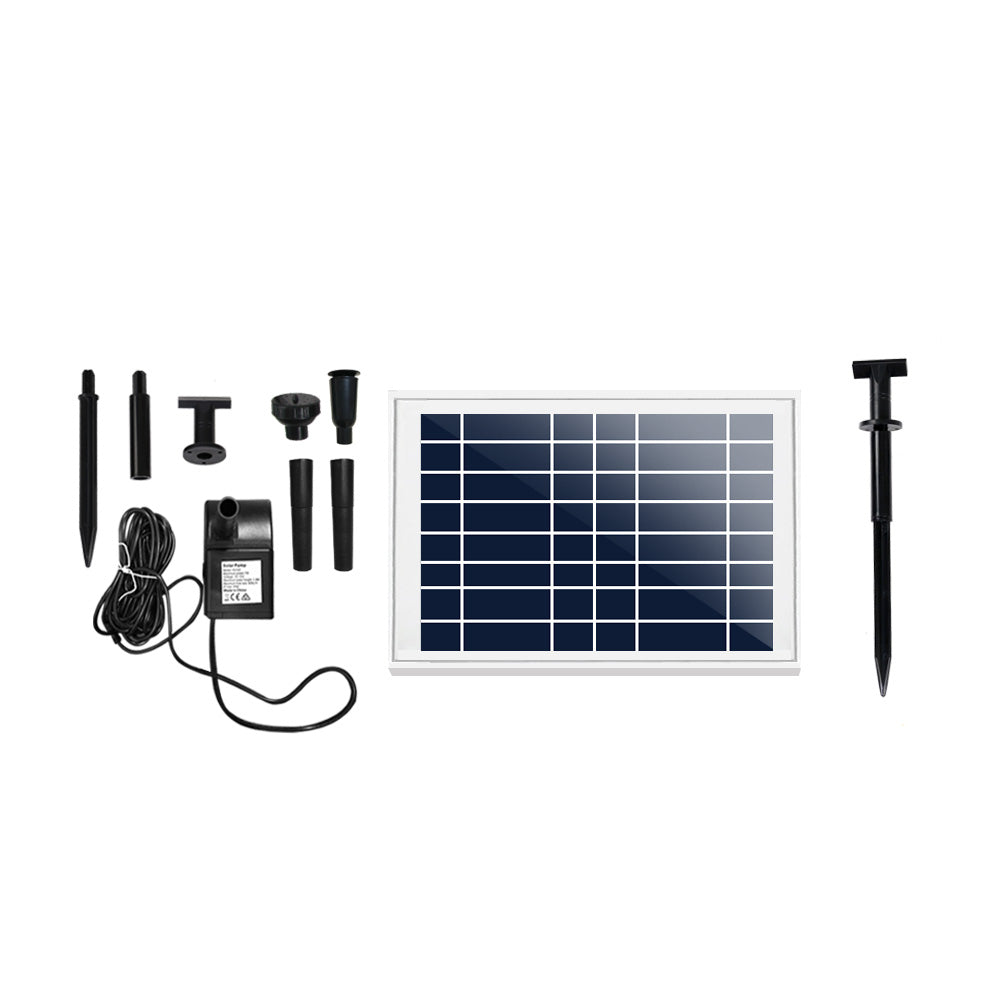Gardeon Solar Pond Pump Powered Water Fountain Outdoor Submersible Filter 6.6FT