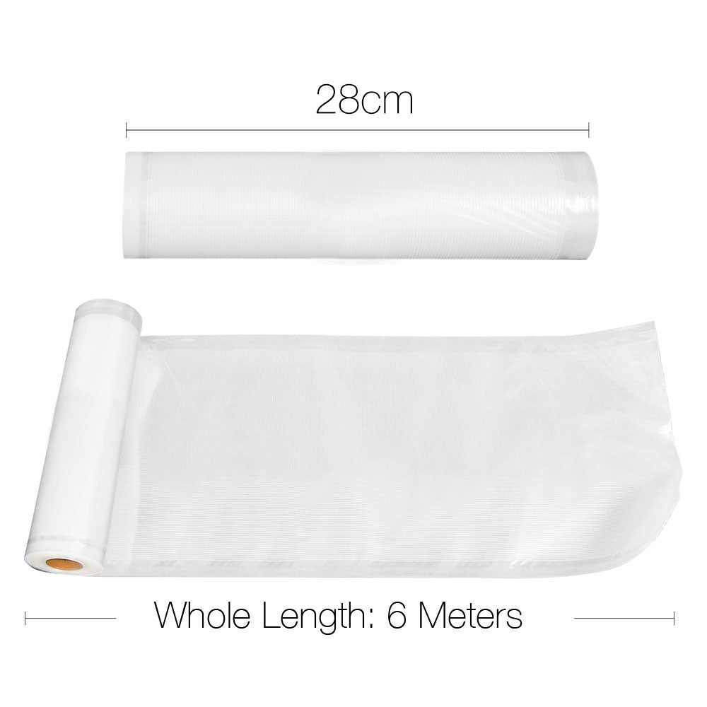 Set of 6 Food Sealer Roll 28cm