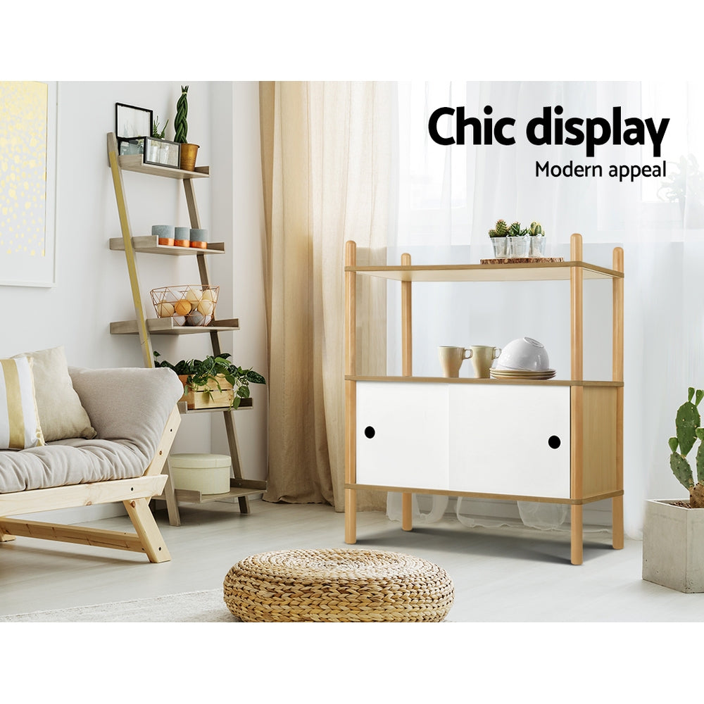 Artiss Display Cabinet Storage Shelves Cupboard Table Sideboard Buffet