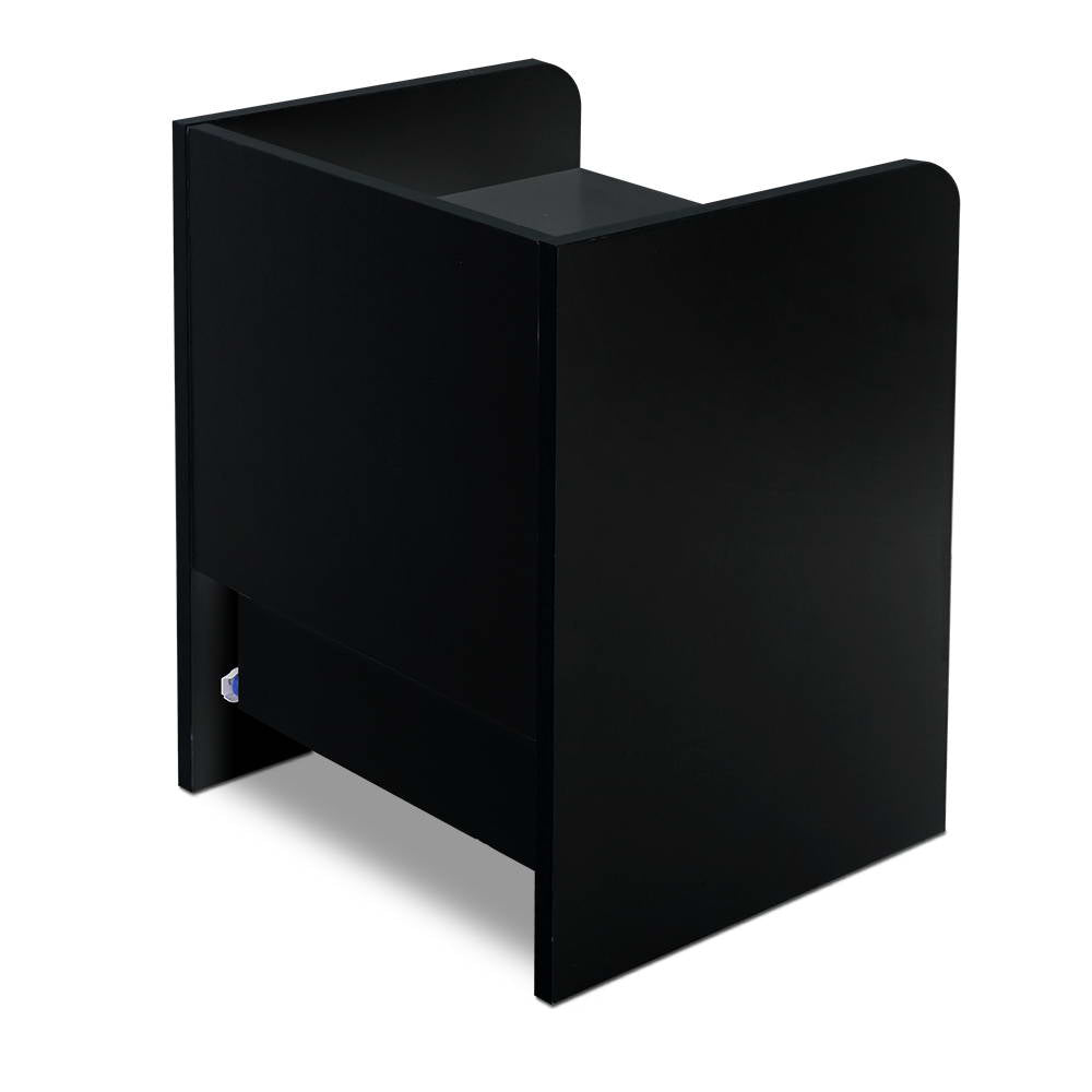 Artiss Bedside Table Drawer - Black