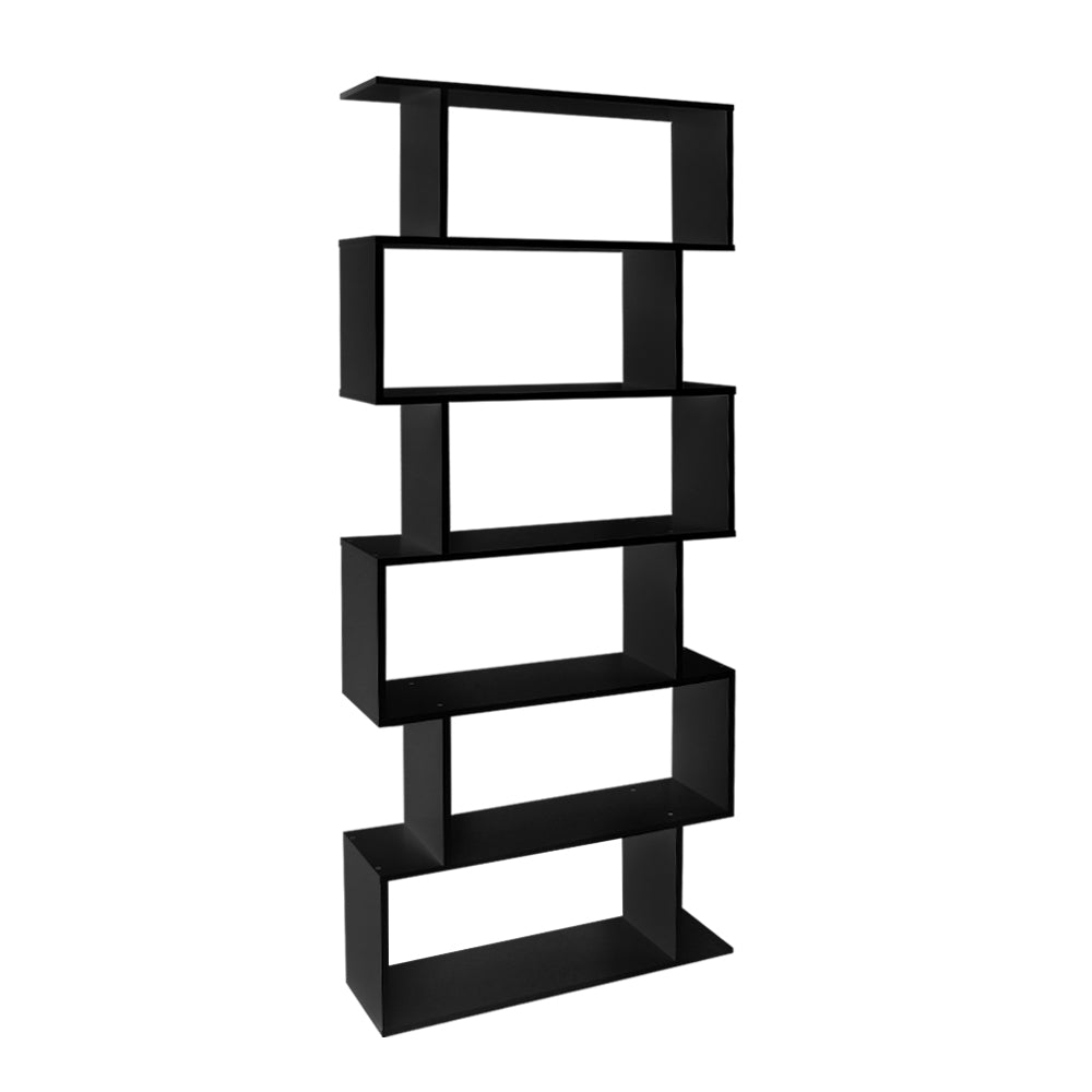 Artiss 6 Tier Display Shelf - Black