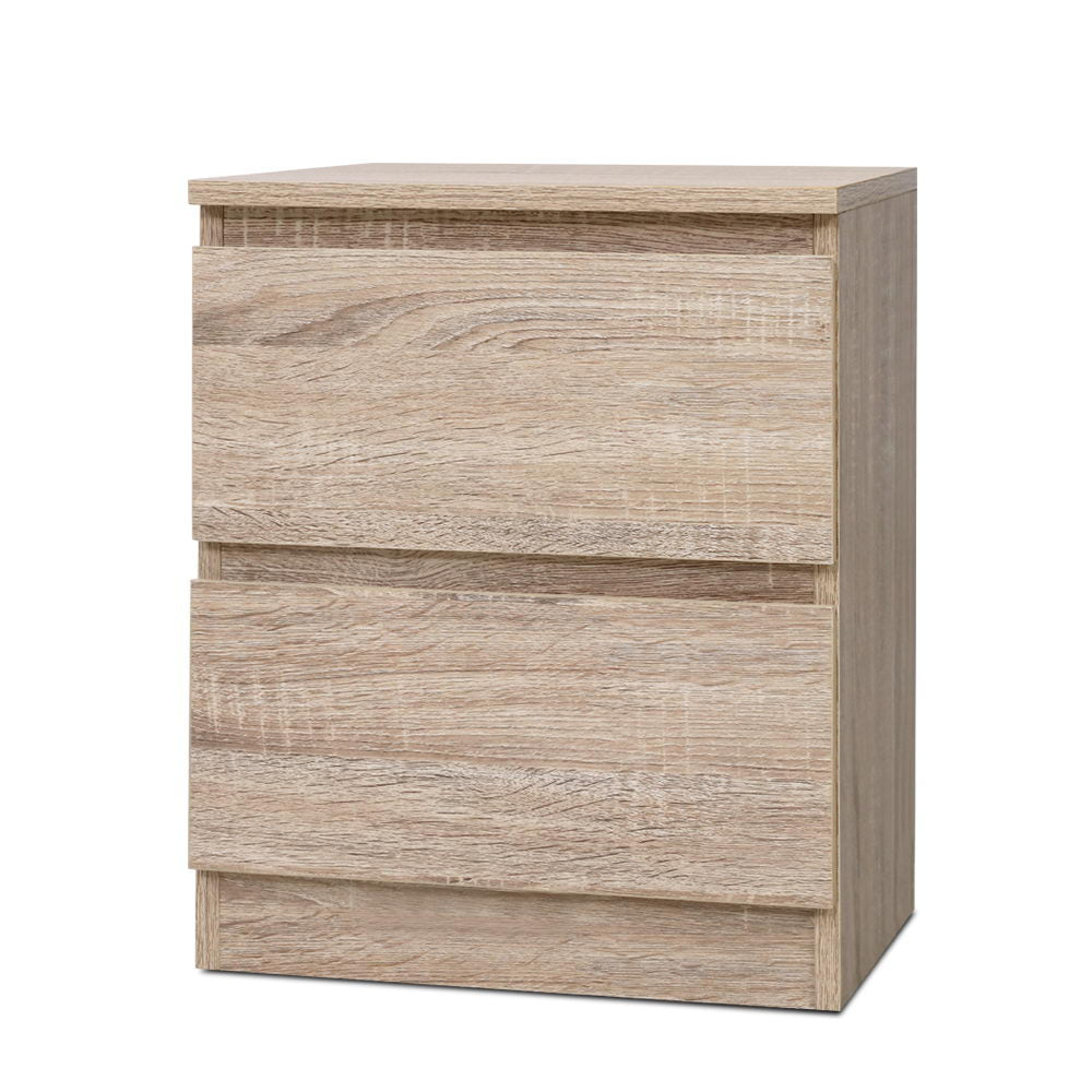 Artiss Bedside Tables Drawers Side Table Bedroom Furniture Nightstand Wood Lamp