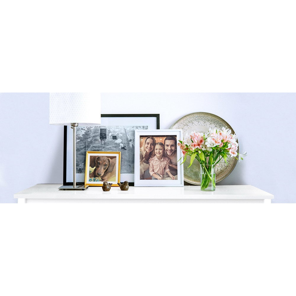 Artiss Console Table Hallway White Sideboard Desk Hall Entry Display Shelf Stand White