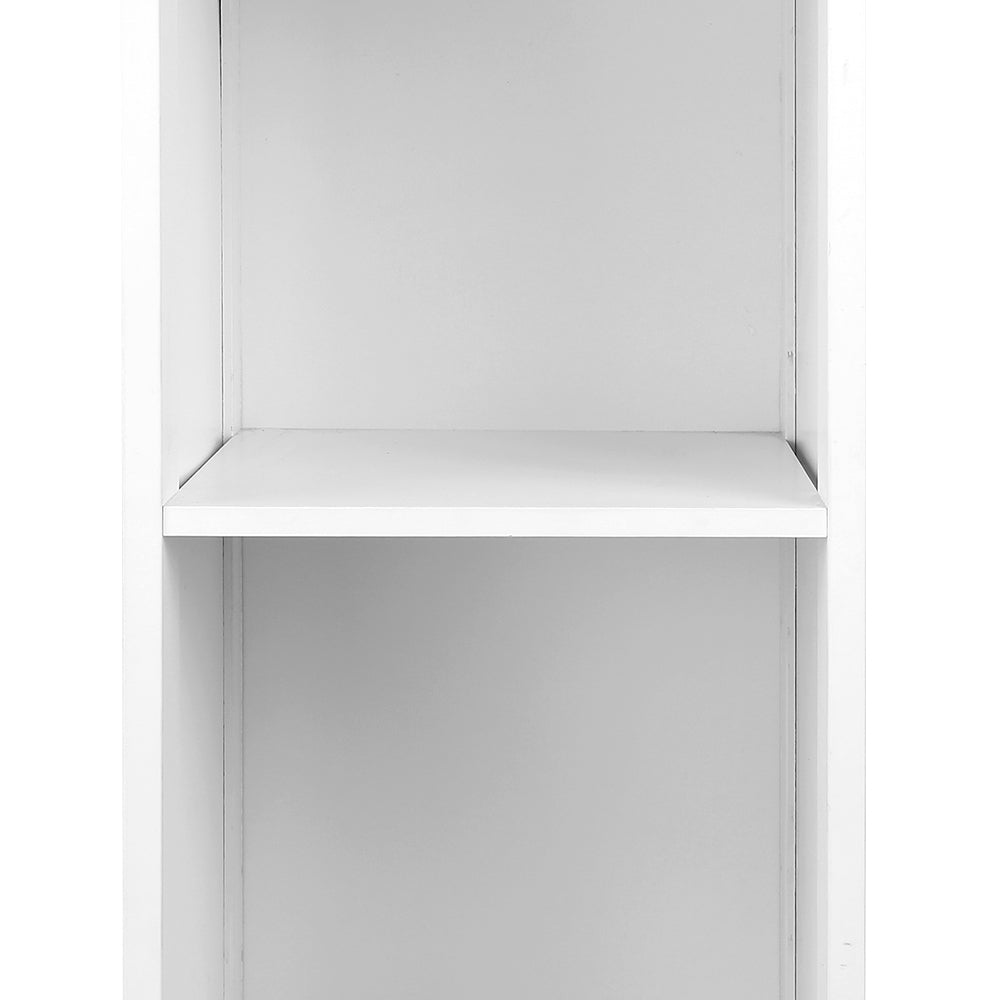 Artiss 5 Shelf Rotating Cabinet Storage Shoe Rack - White