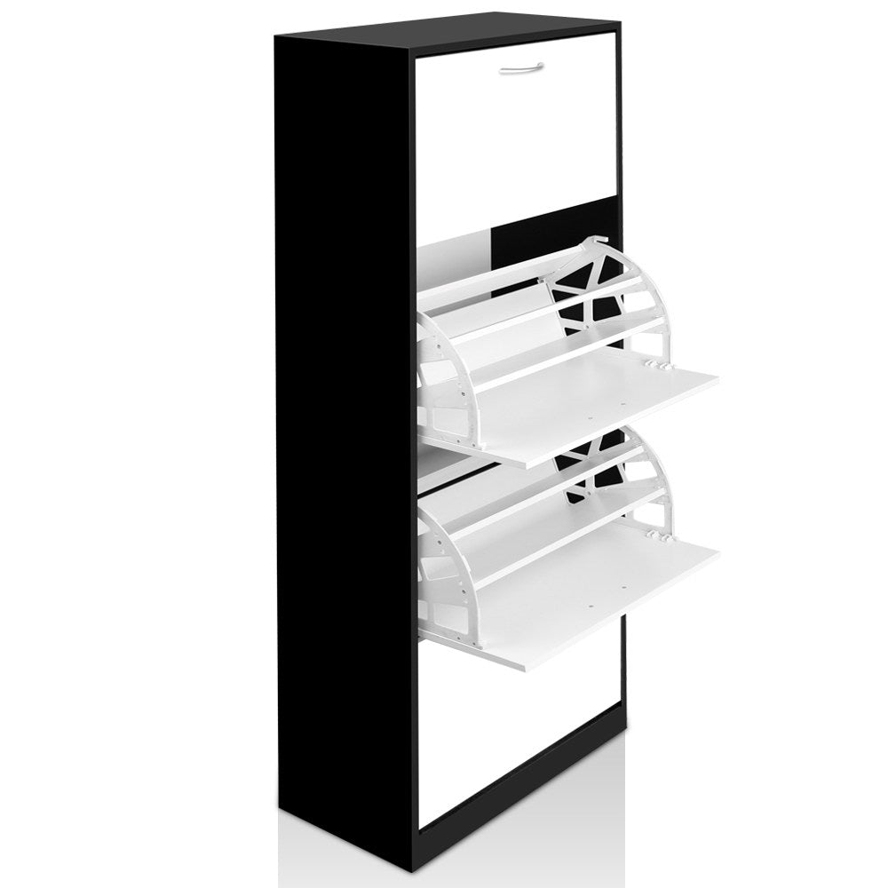 Artiss Wooden Shoe Cabinet
