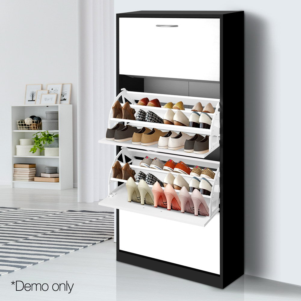 Artiss Wooden Shoe Cabinet