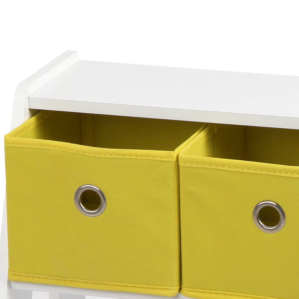 Removable Fabric Multi-bin Toy Box