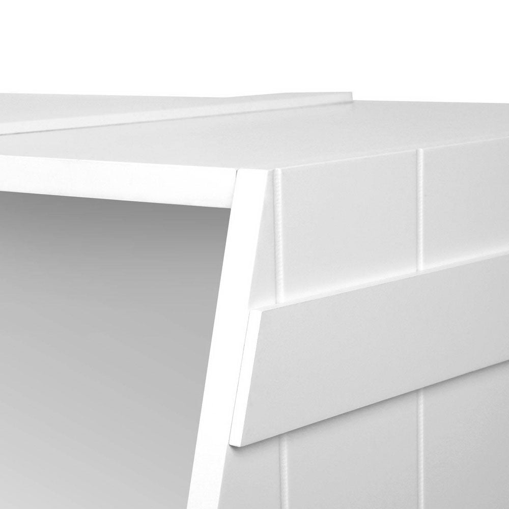 Keezi Kids Toy Box Stackable Bookshelf Storage Organiser Bookcase Shelf