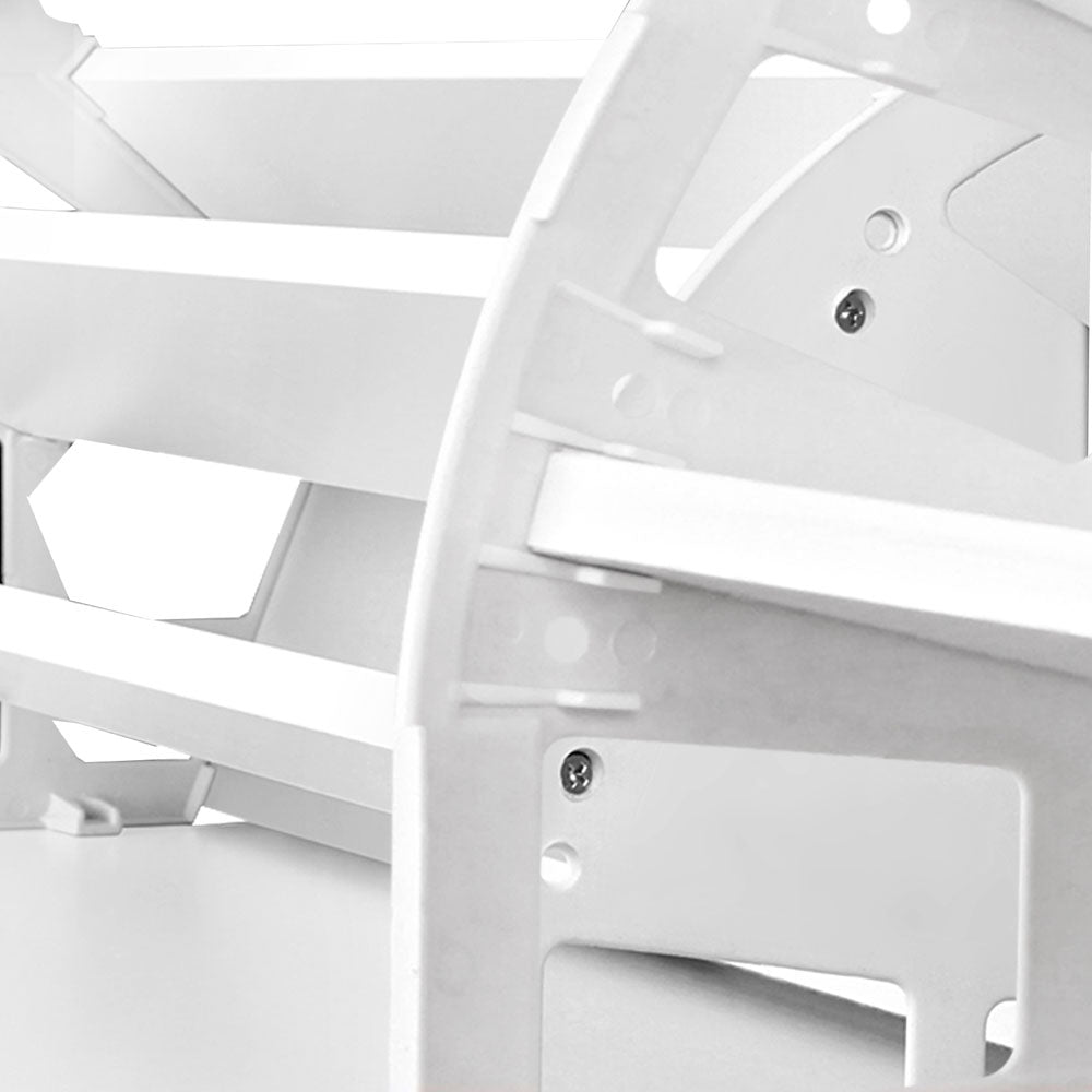Artiss 3 Tier Shoe Cabinet - White