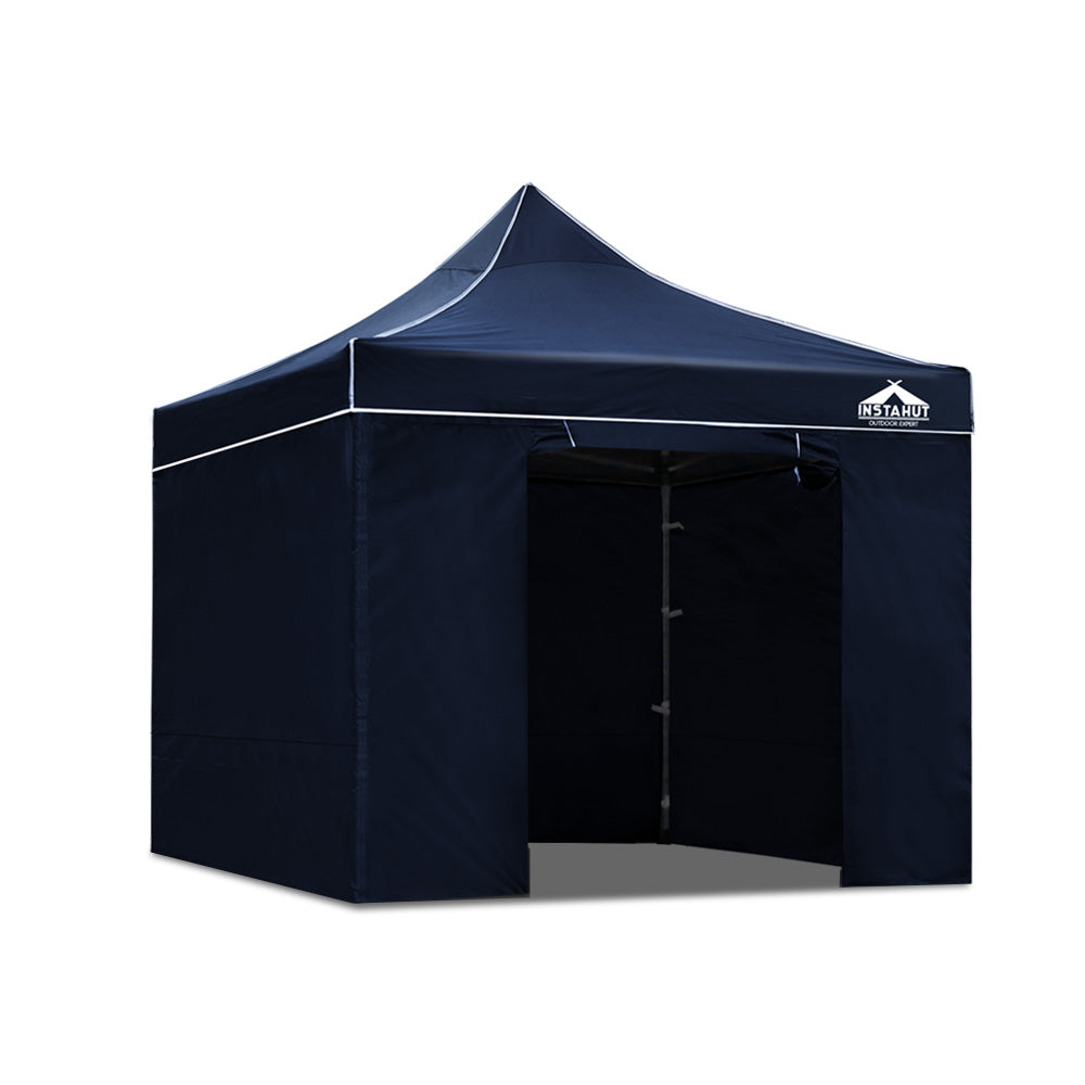 Instahut 3 x 3m Aluminium Pop Up Gazebo - Navy