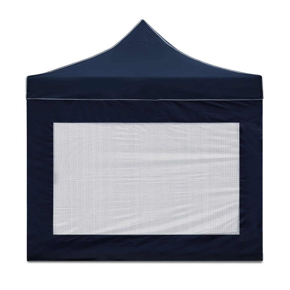 Instahut 3 x 3m Aluminium Pop Up Gazebo - Navy