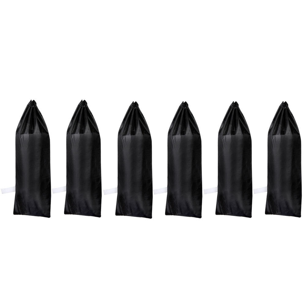 Instahut Gazebo Pop Up Marquee 3x6m Folding Wedding Tent Gazebos Shade Black