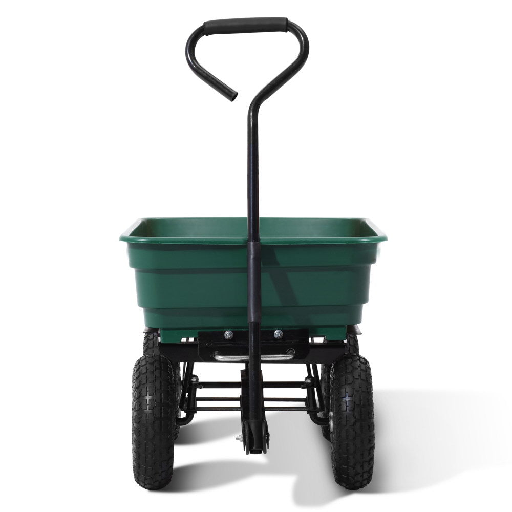 Gardeon 75L Garden Dump Cart - Green