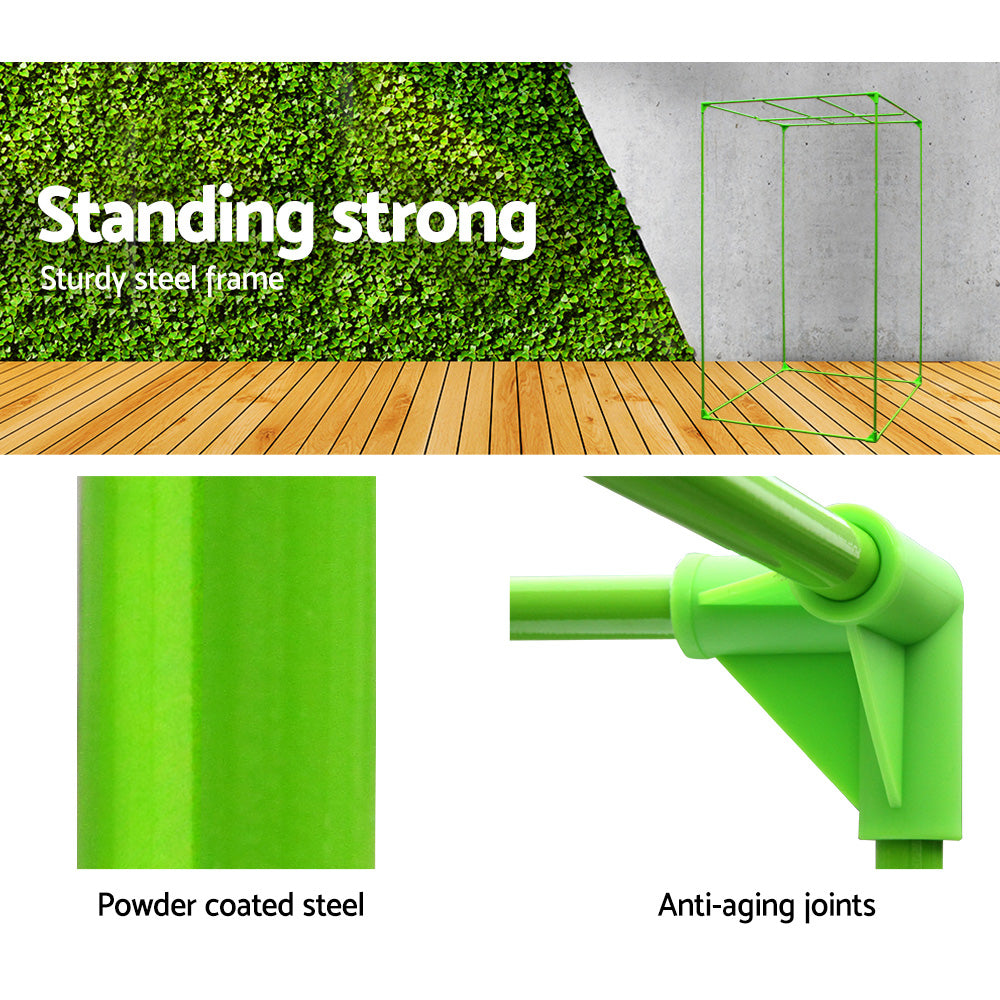 Greenfingers 1680D 1MX1MX2M Hydroponics Grow Tent Kits Hydroponic Grow System