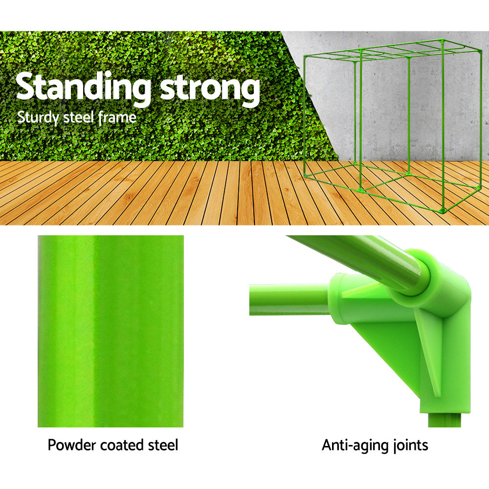 Greenfingers 1680D 1.5MX1.5MX2M Hydroponics Grow Tent Kits Hydroponic Grow System