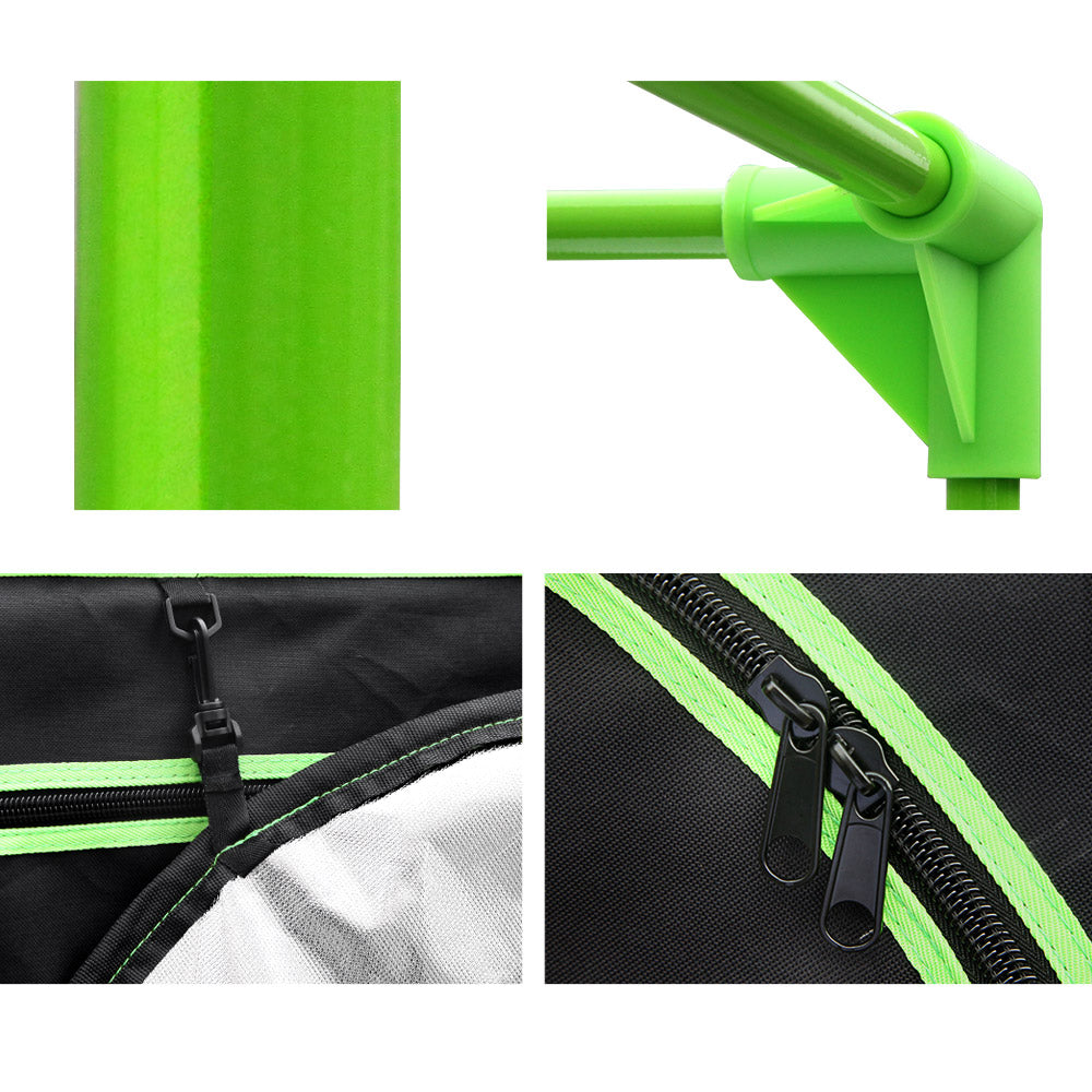 Greenfingers Grow Tents Hydroponics Plant Tarp Shelves Kit 60 x 40 x 60cm