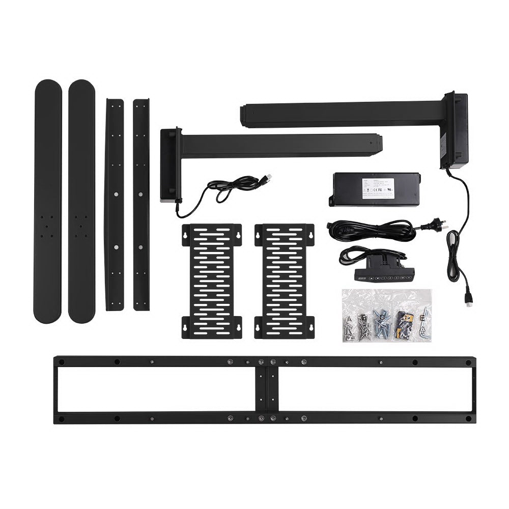 Artiss Motorised Standing Desk - Black