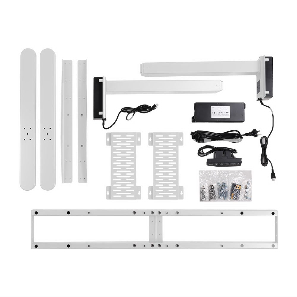 Artiss Motorised Standing Desk - White