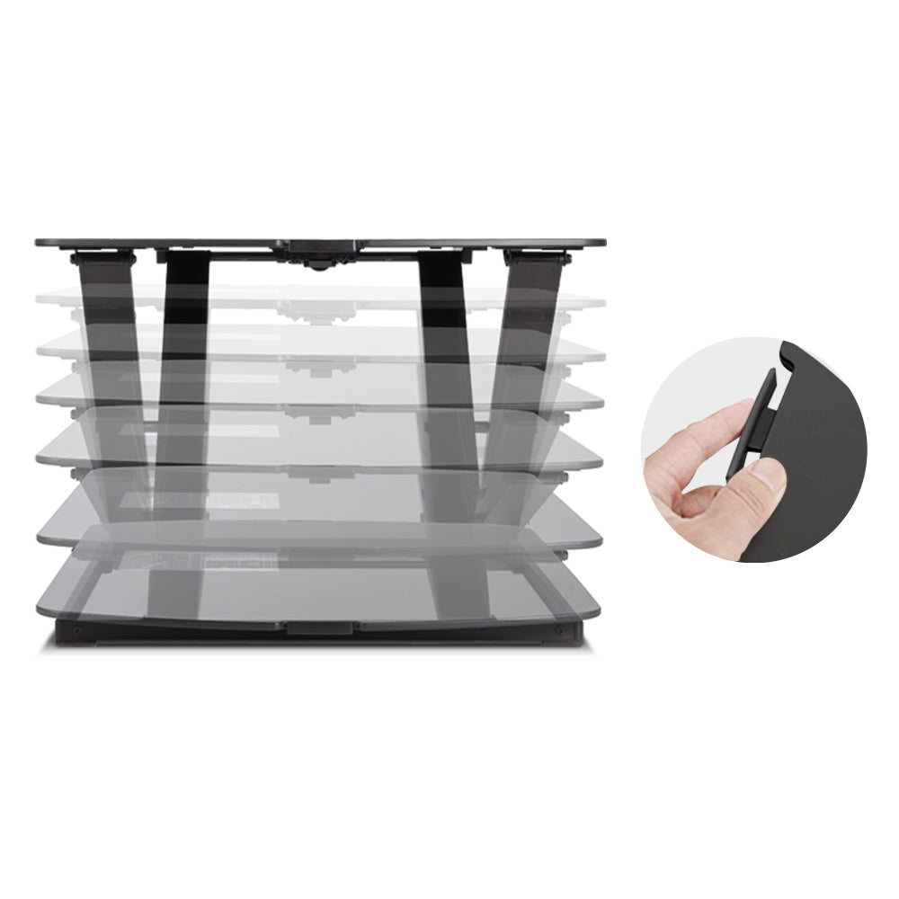 Height Adjustable Standing Desk - Black