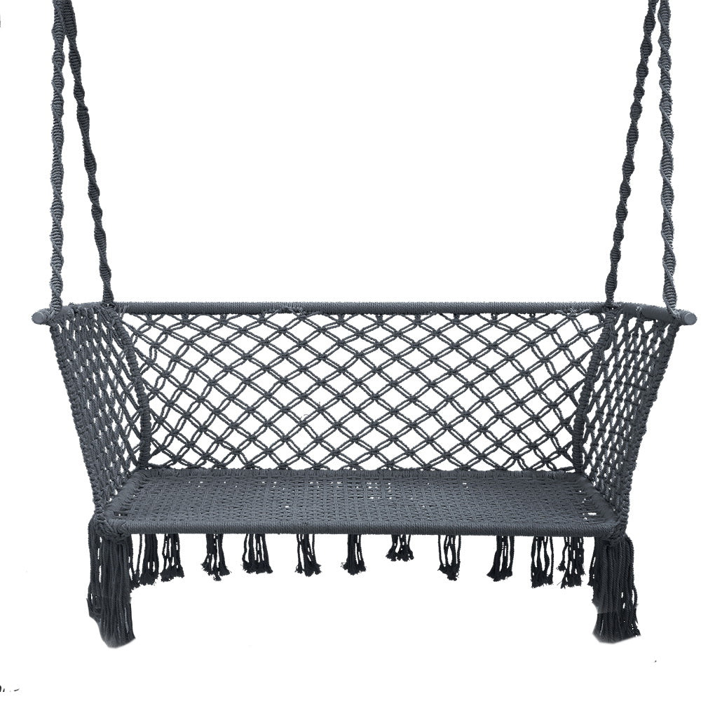 Gardeon Camping Hammock Chair Patio 2 Person Swing Hammocks Double Portable Rope