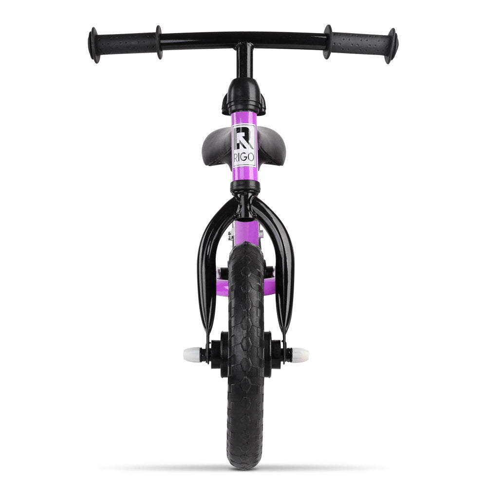 Rigo 12 Inch Kids Balance Bike - Purple