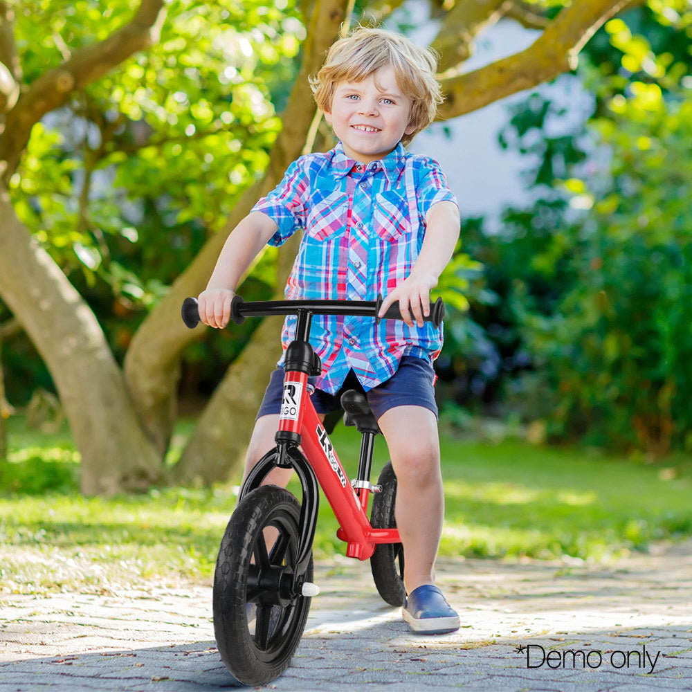 Rigo 12 Inch Kids Balance Bike - Red