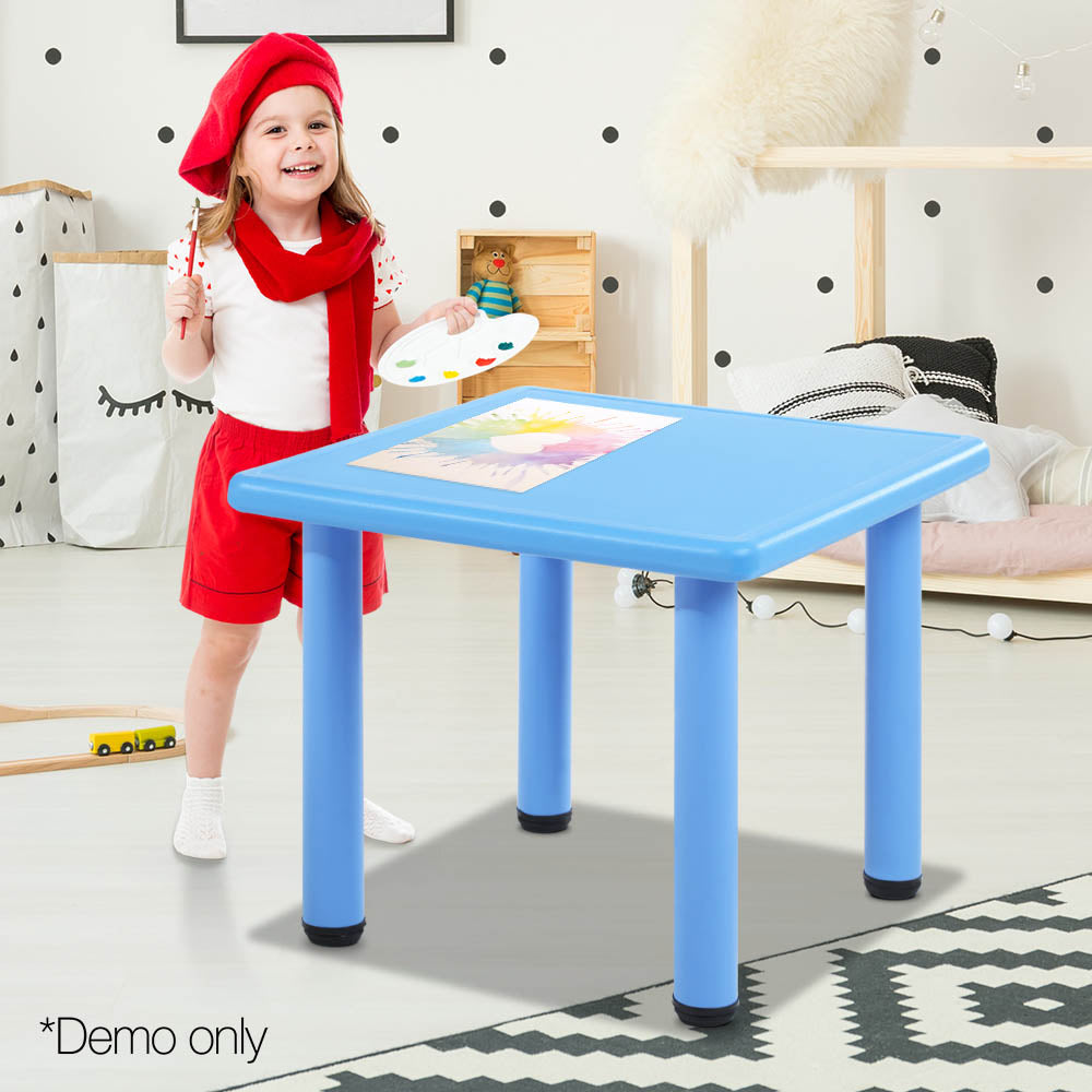 Keezi 60X60CM Kids Children Painting Activity Study Dining Playing Desk Table