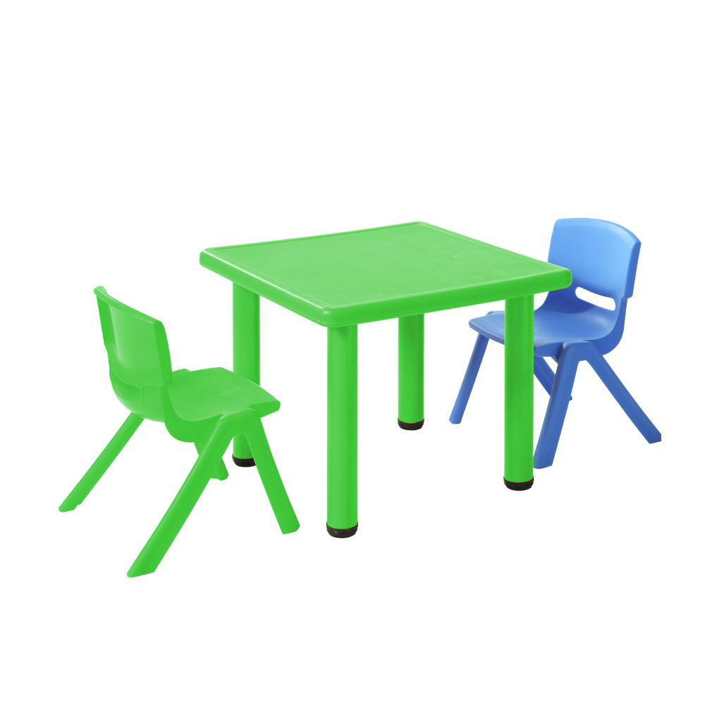 Keezi Kids Table Study Desk Children Furniture Plastic Green