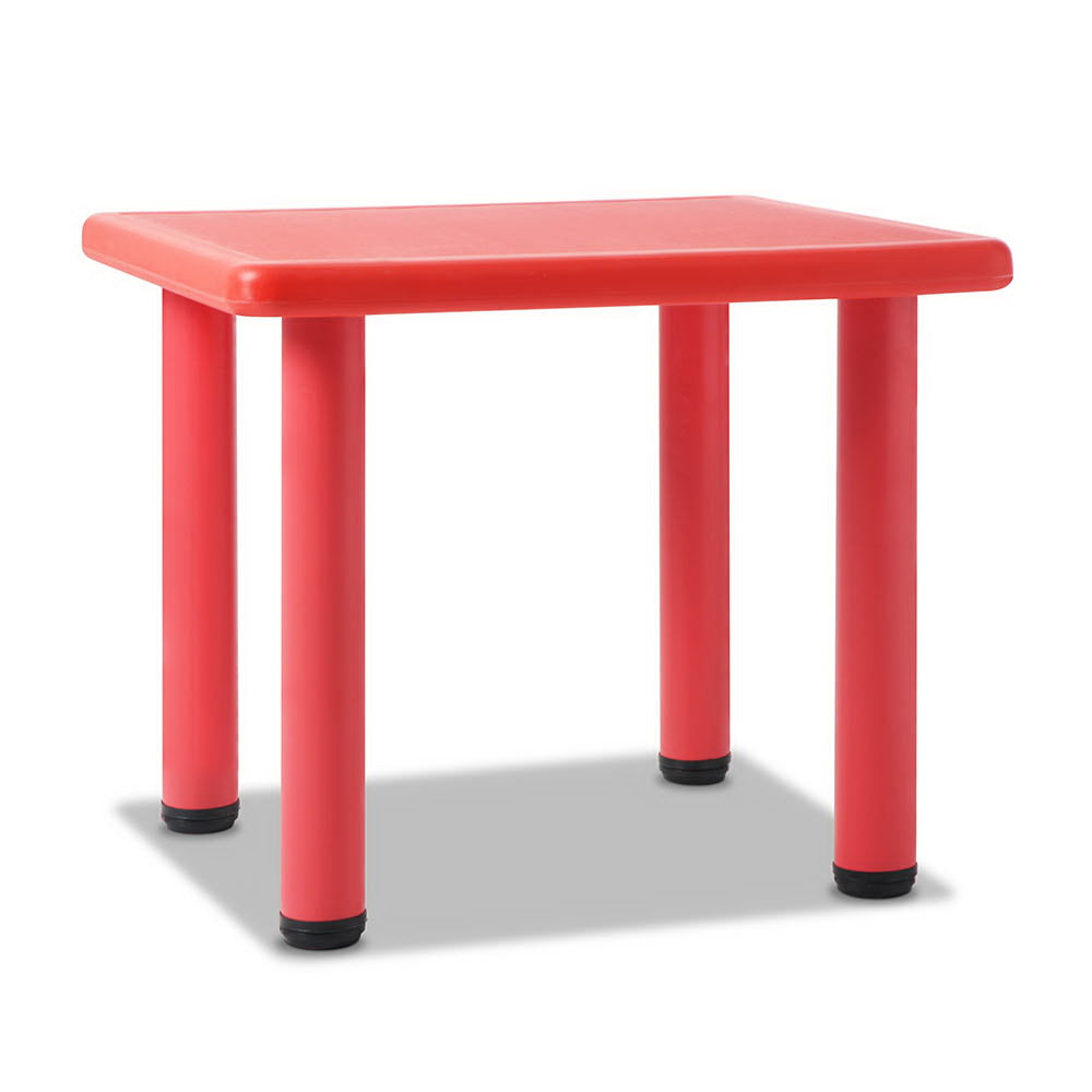 Keezi Kids Table Study Desk Children Furniture Plastic Red