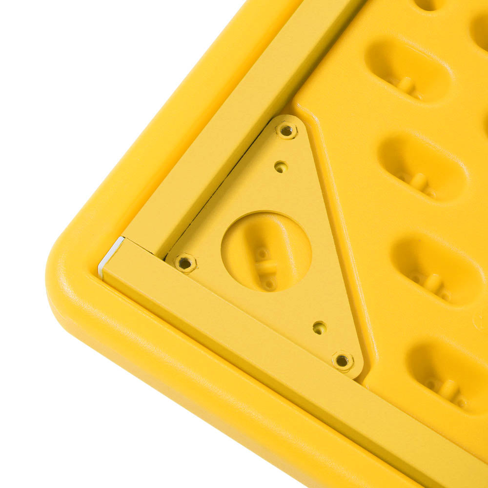 Keezi Kids Table Study Desk Children Furniture Plastic Yellow