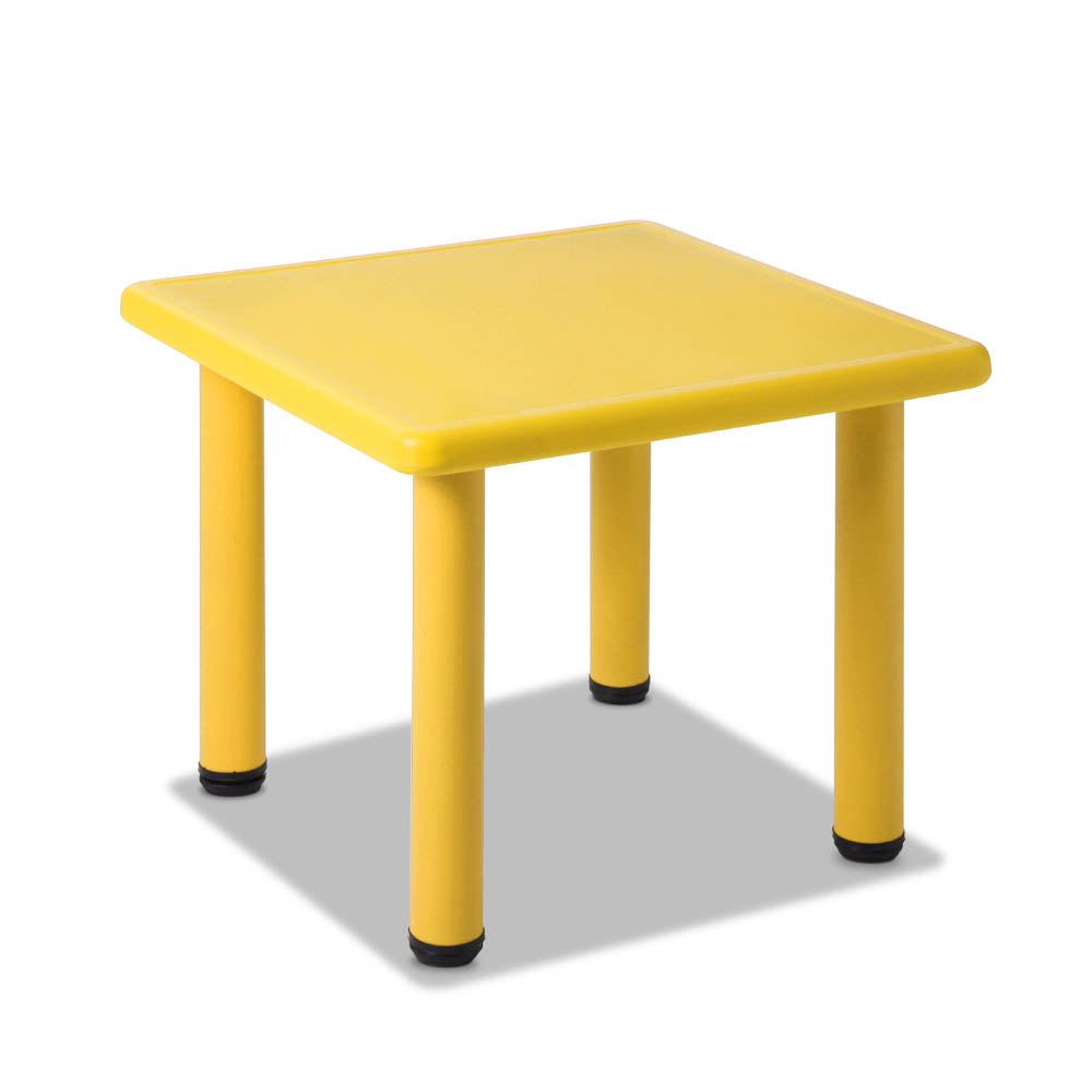 Keezi 5 Piece Kids Table and Chair Set - Yellow