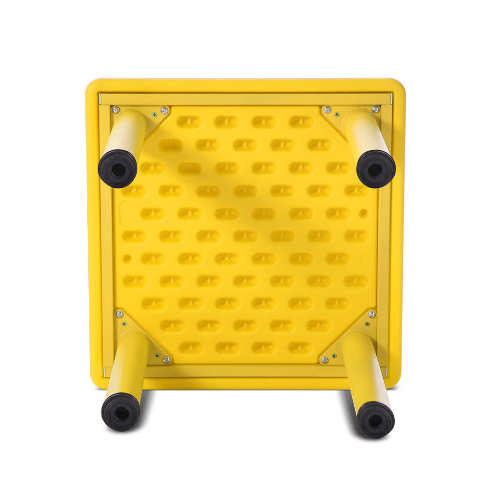 Keezi 5 Piece Kids Table and Chair Set - Yellow