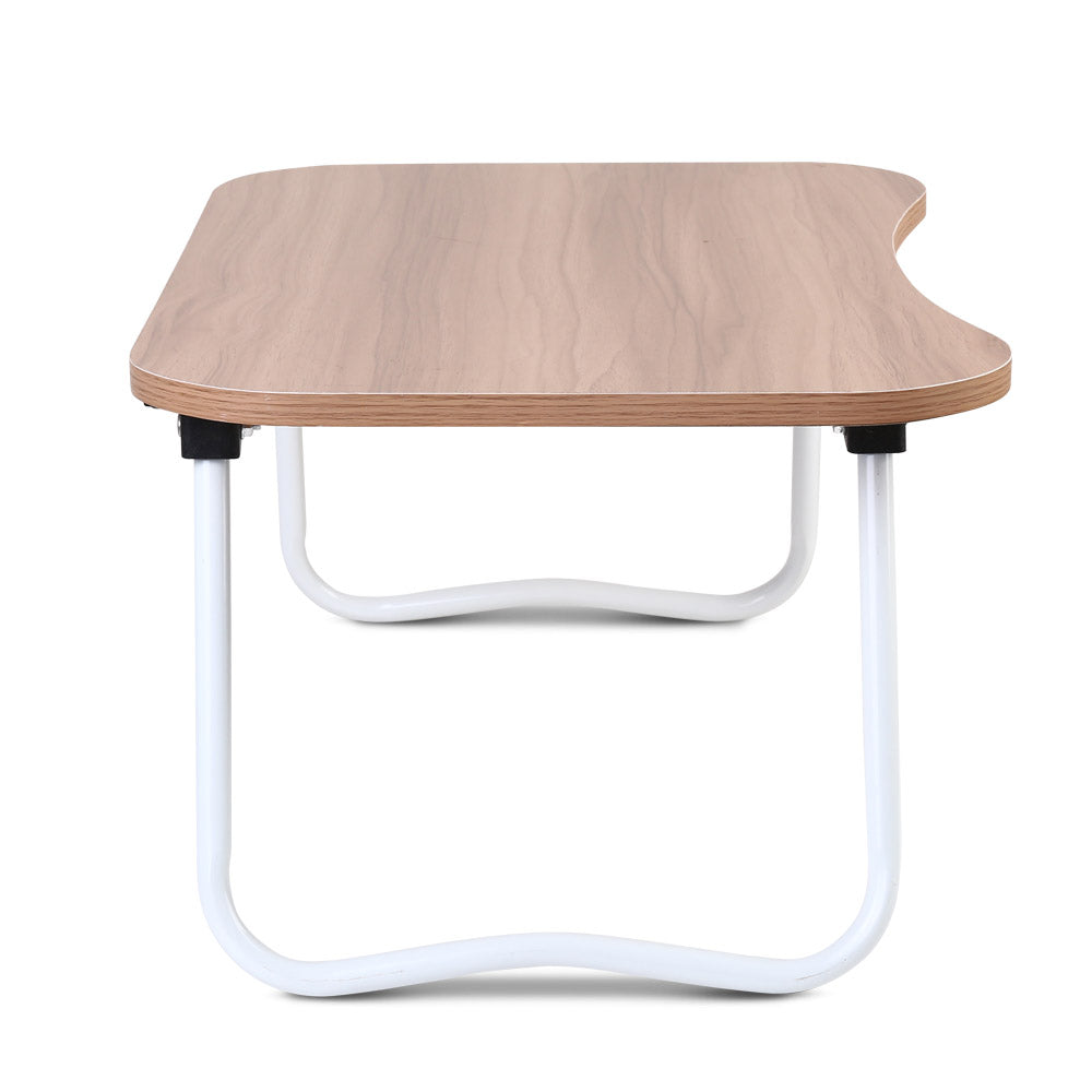 Portable Bed Tray Table - Light Wood
