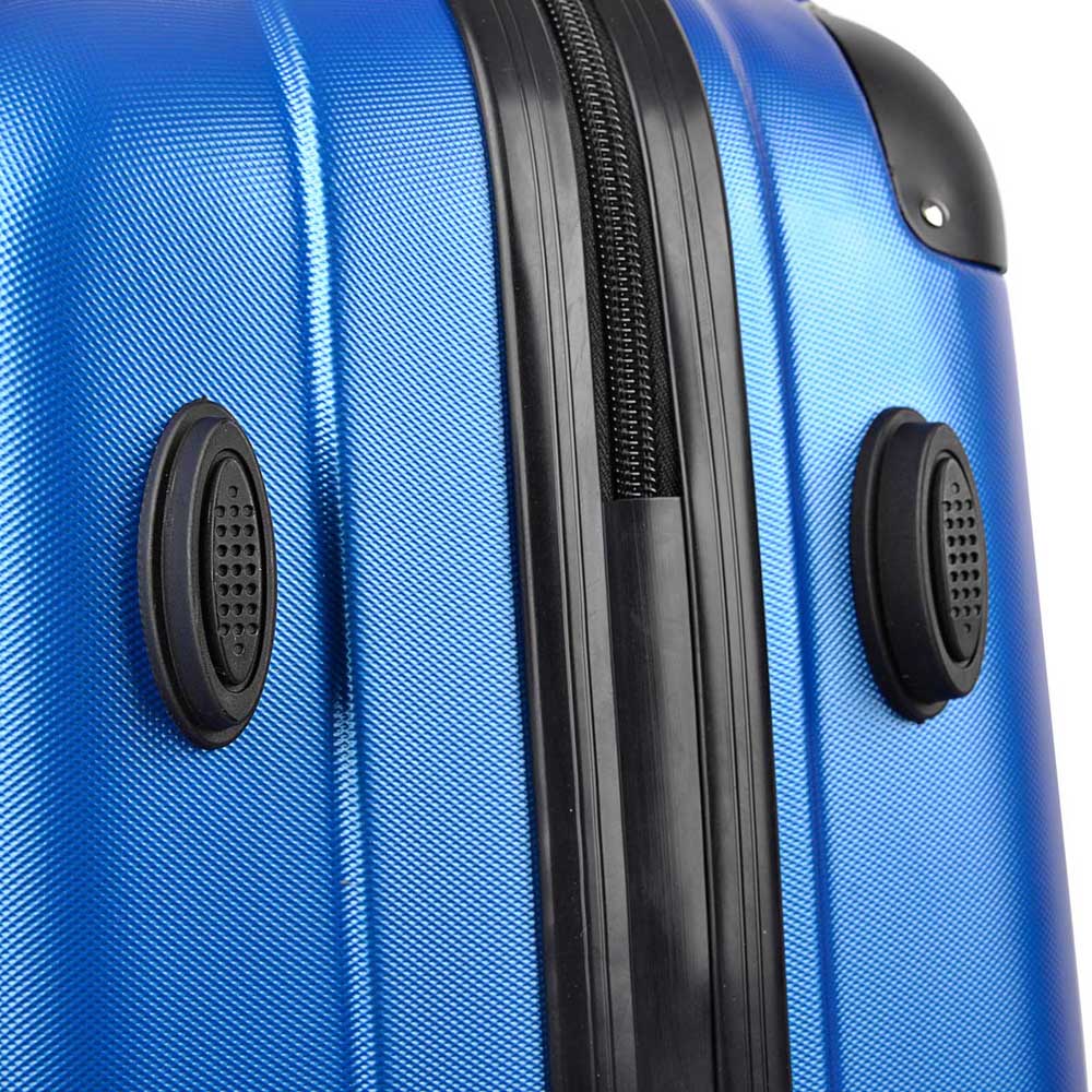 Wanderlite 2 Piece Lightweight Hard Suit Case Luggage Blue