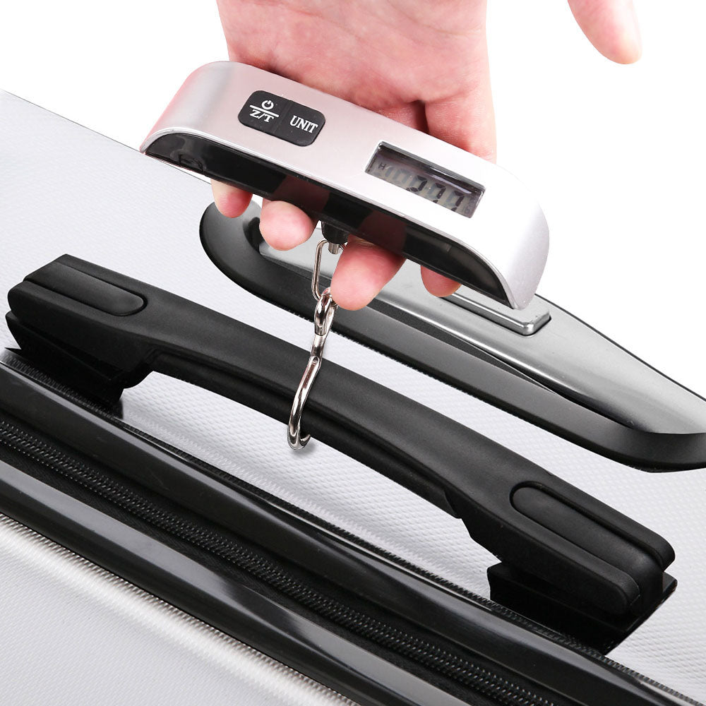Wanderlite 2 Piece Lightweight Hard Suit Case Luggage White