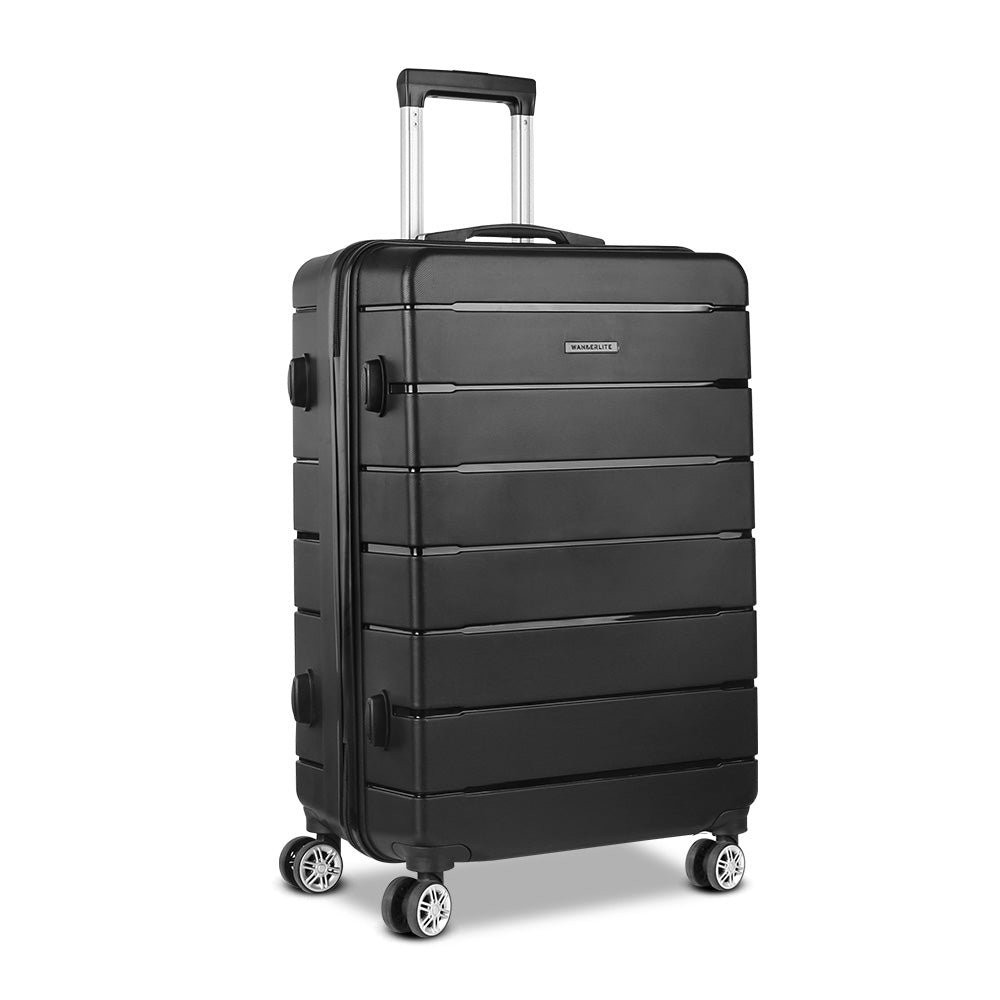 Wanderlite 28" Suitcase Luggage Black