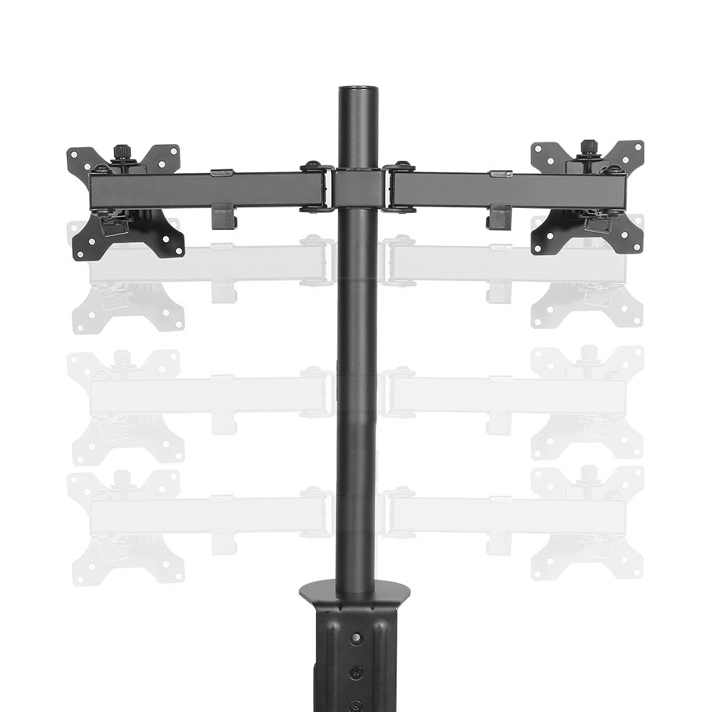 Artiss Monitor Arm Mount Dual 32" Black