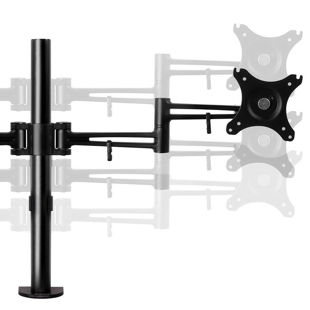 Artiss Monitor Arm Mount Dual Black