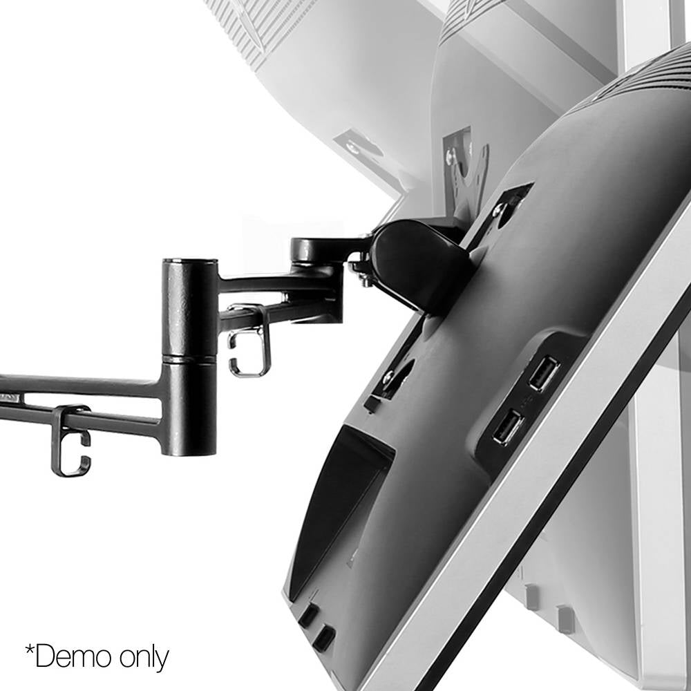 Artiss Monitor Arm Mount Dual Black