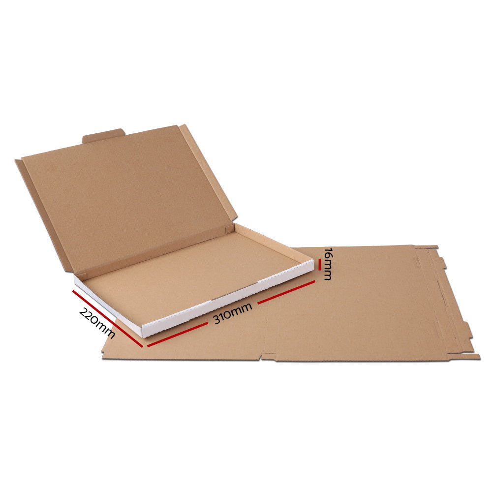 200x Mailing Box Shipping Boxes Cardboard Packaging Carton Moving Mailer A4